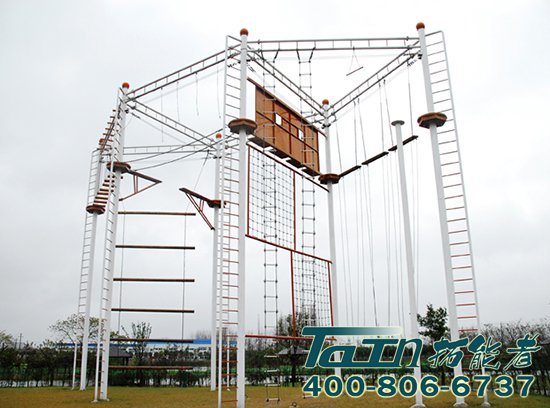 心理行為訓練場設施，高空心理行為訓練設施，拓展基地建設。